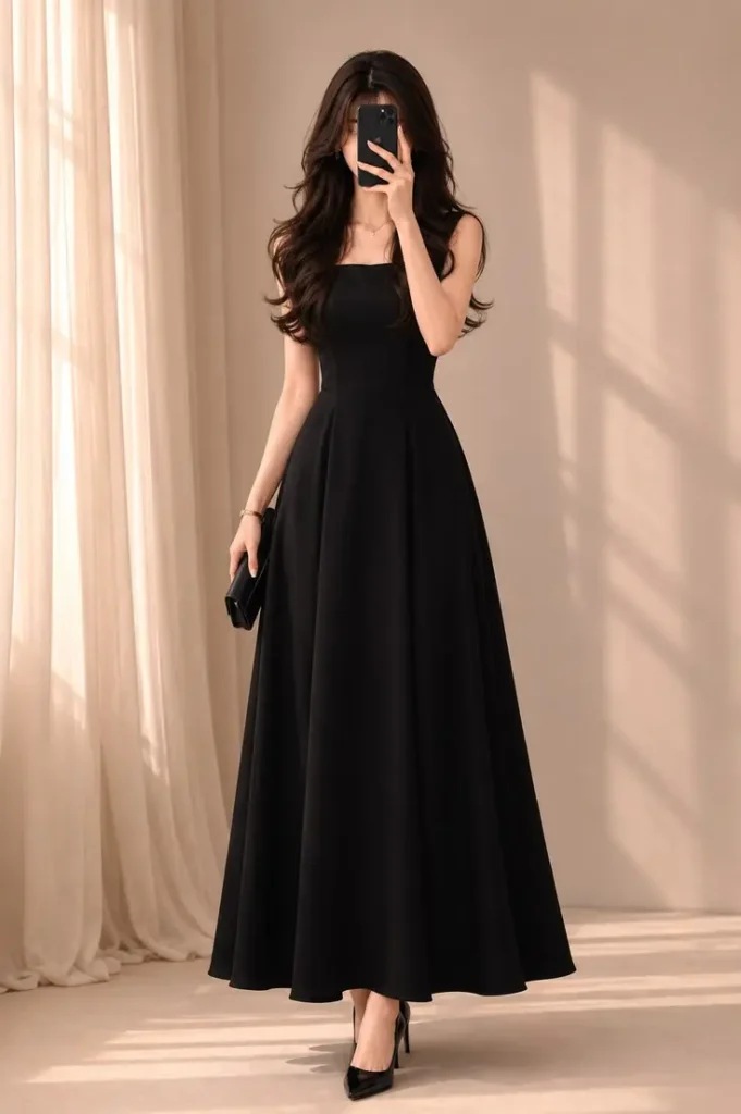 black party outfit
